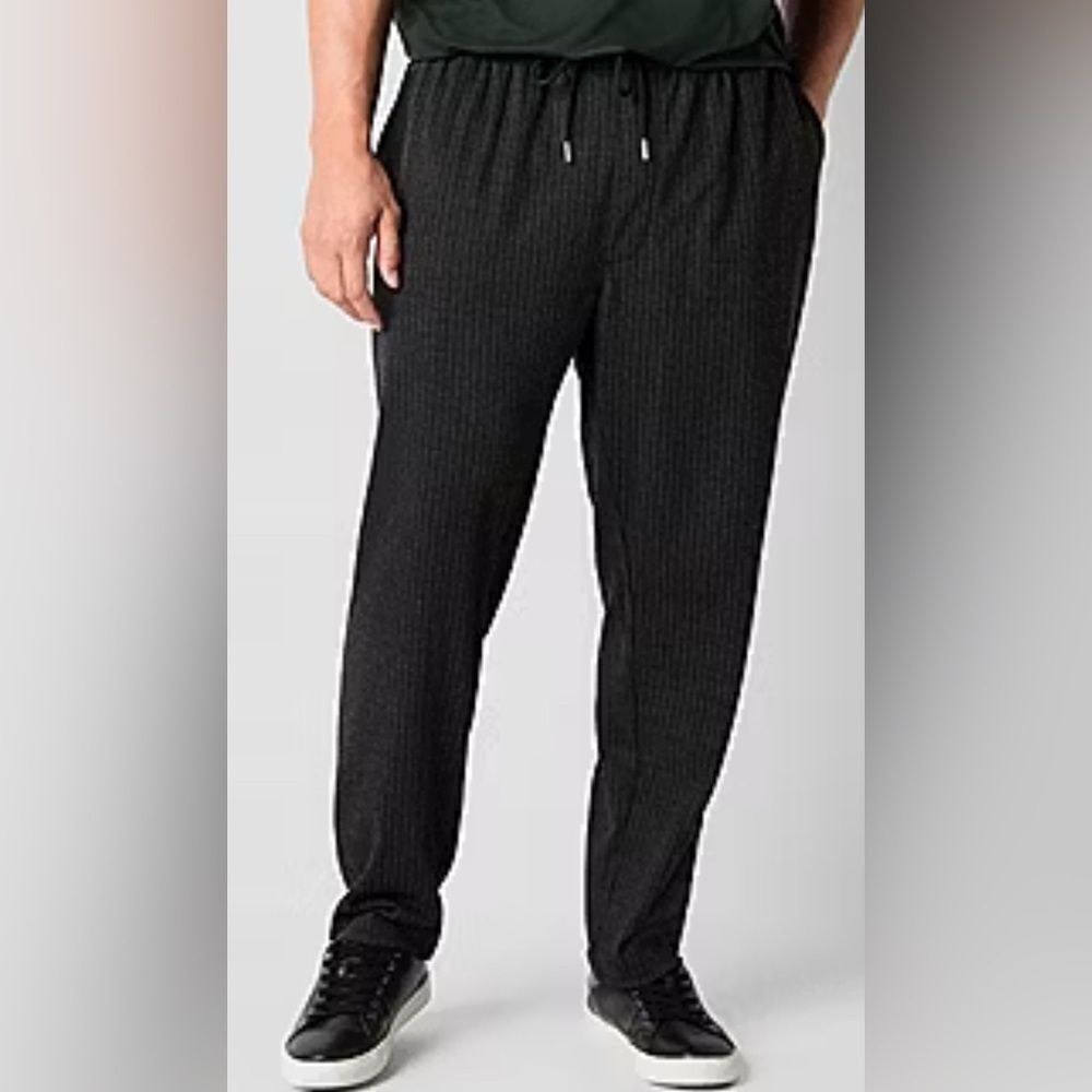 NWT Stylus Men’s Big & Tall Blue Drawstring Waist Joggers - Size 2XLT